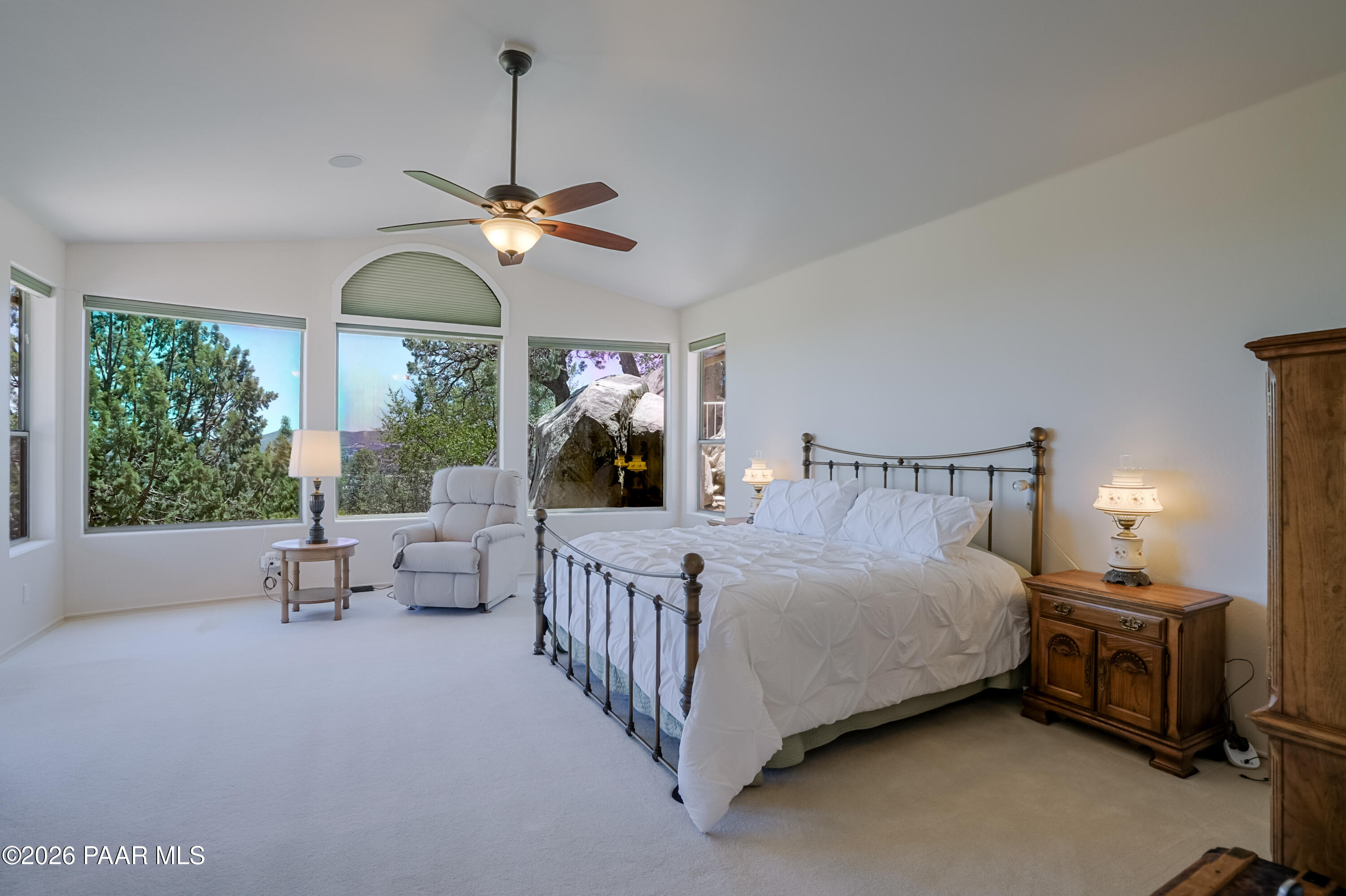 2020 Rustic Timbers Lane Prescott, AZ 86303 - Photo 29 of 62 Spacious Primary Bedroom with Views