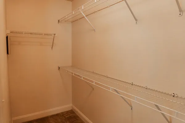 a view of a rack on the wall