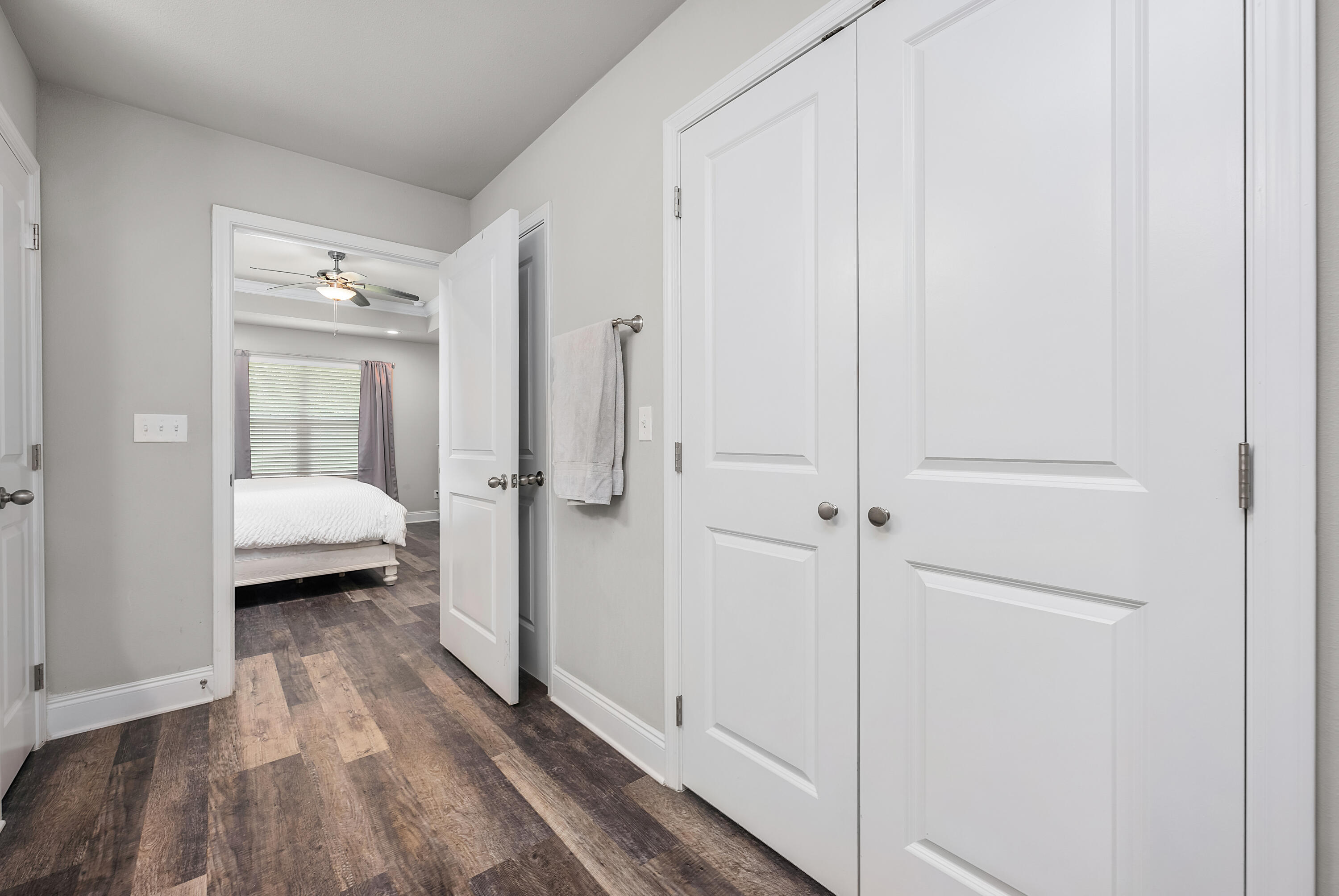 820 Hilltop Road Mary Esther, FL 32569 - Photo 39 of 47 a view of a bedroom from hallway