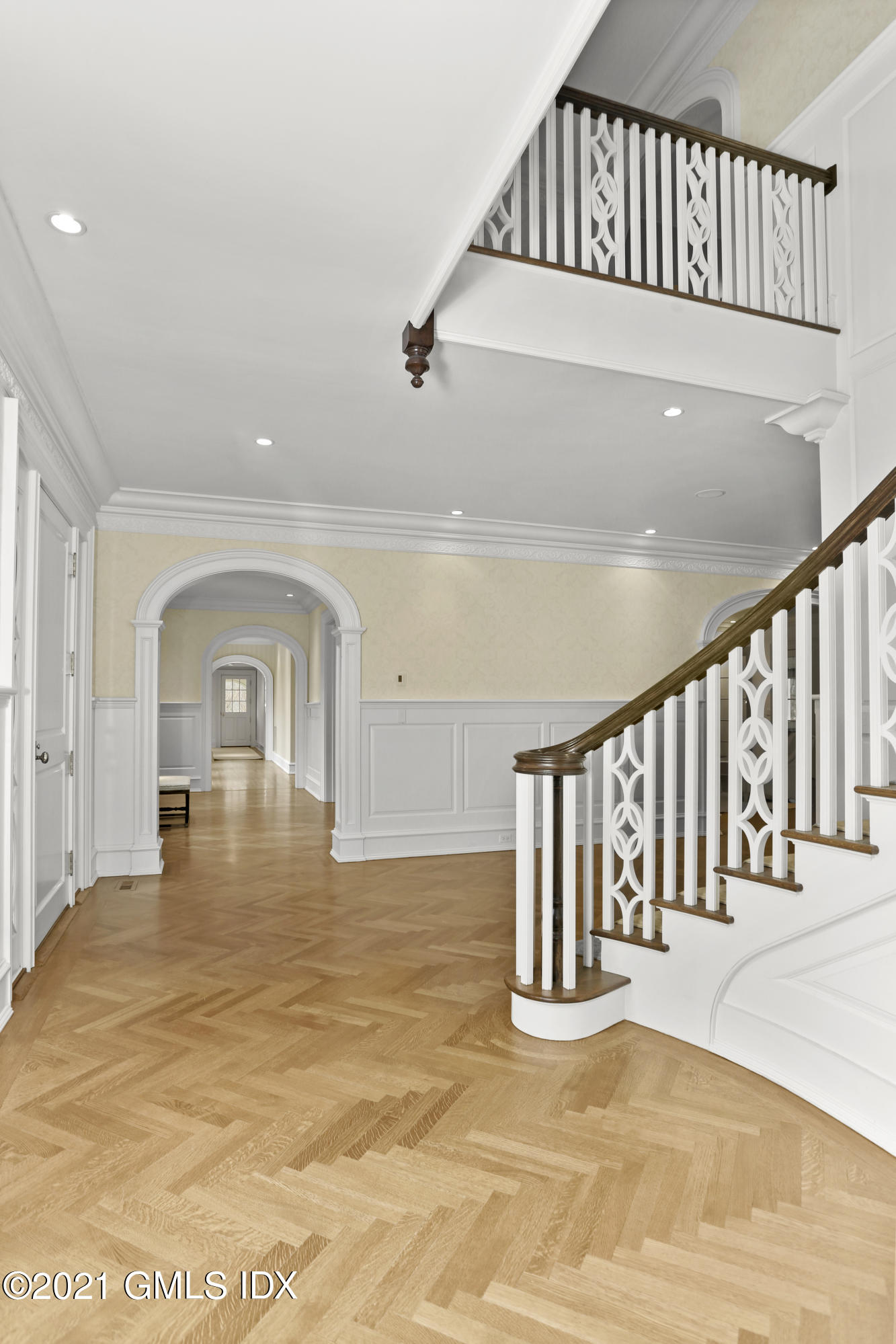 65 Clapboard Ridge Road Greenwich, CT 06830 - Photo 35 of 36 a view of a hallway with staircase