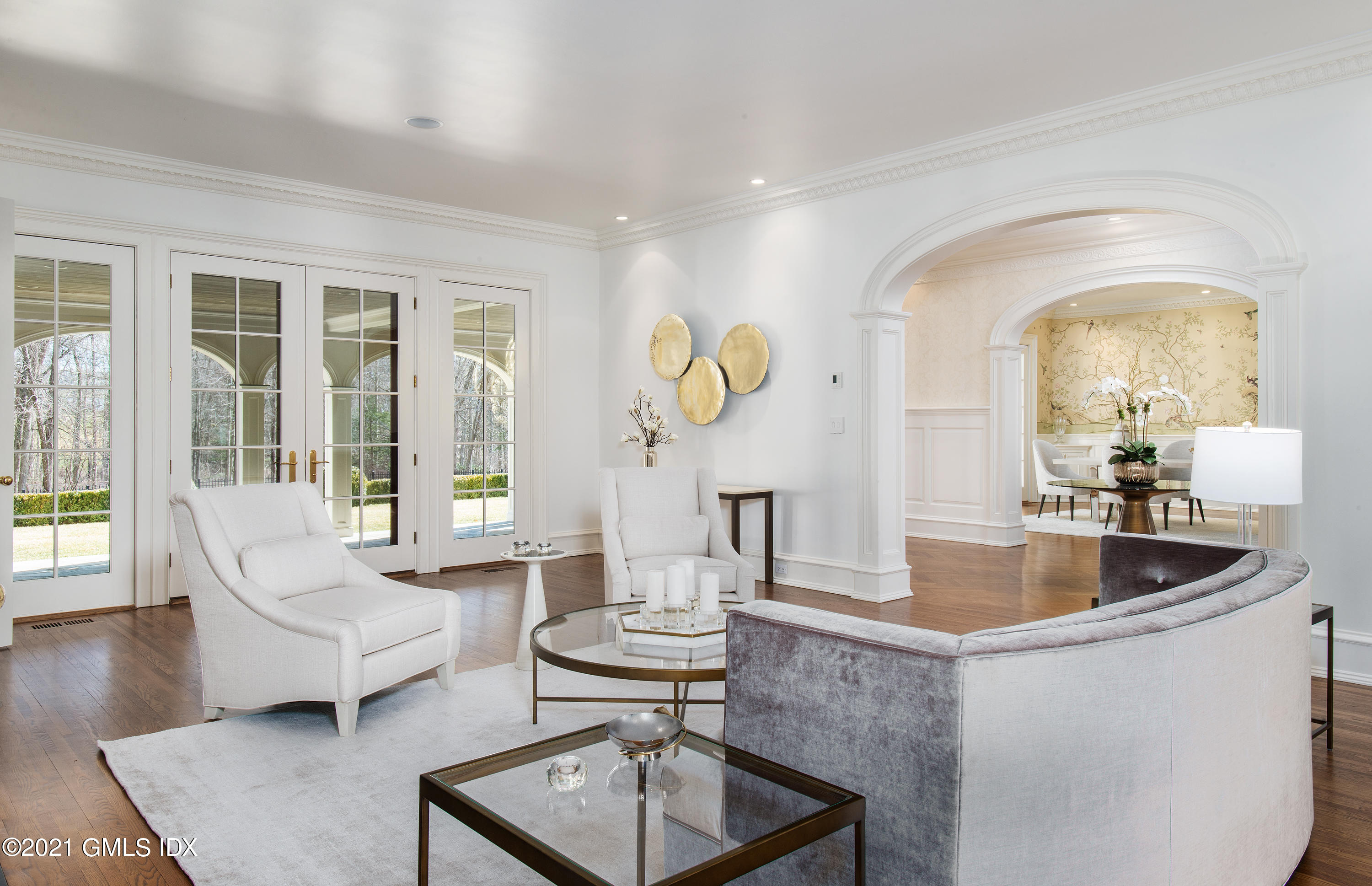 65 Clapboard Ridge Road Greenwich, CT 06830 - Photo 10 of 36 a living room with furniture and a large window