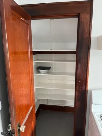 a view of walk in closet