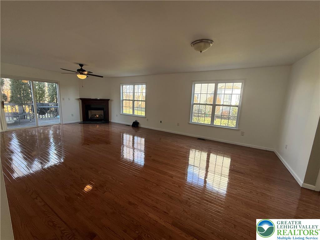 4141 Walter Road Bethlehem, PA 18020 - Photo 11 of 34 wooden floor in an empty room with a window