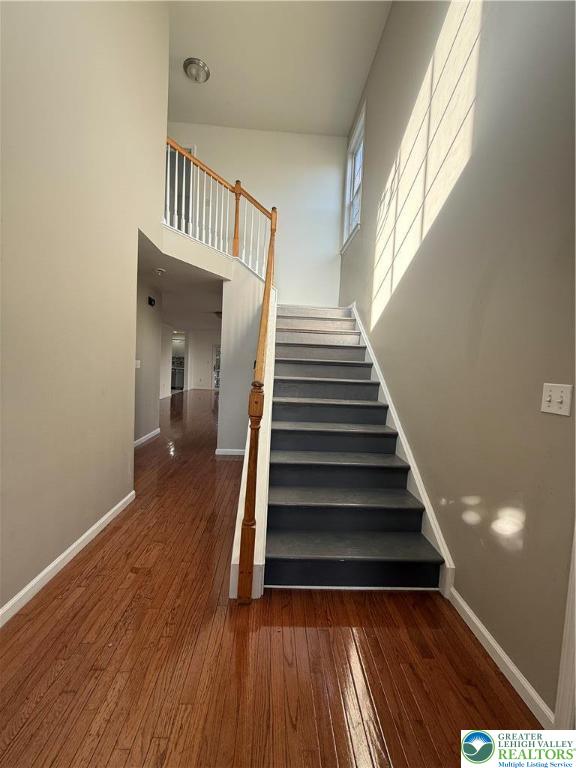 4141 Walter Road Bethlehem, PA 18020 - Photo 10 of 34 a view of entryway and hall with wooden floor