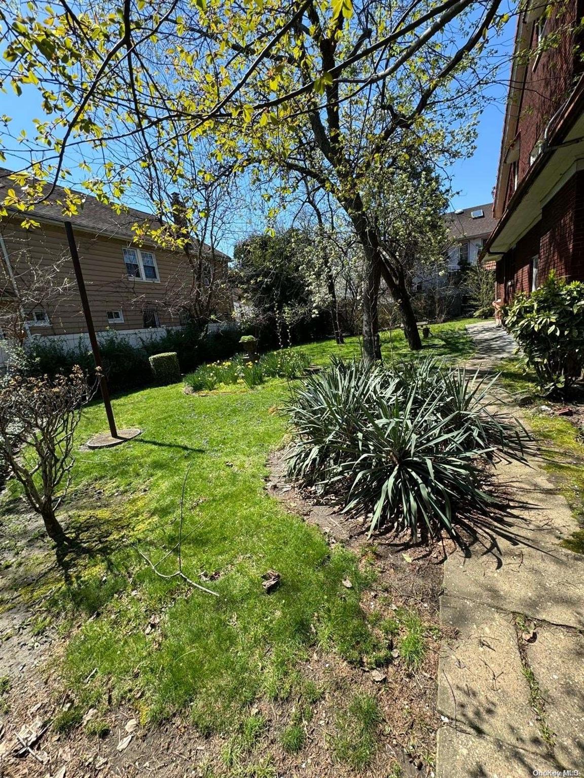 Ditmars Boulevard Manhattan, NY 10029 - Photo 6 of 8 a view of a yard with plants and trees