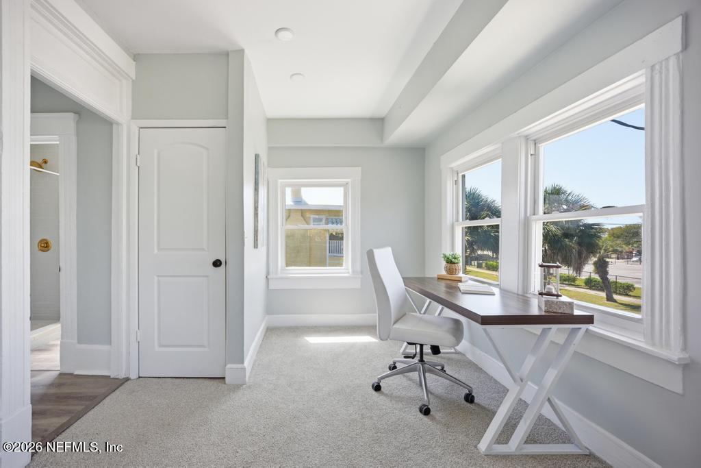 1825 Perry Street Jacksonville, FL 32206 - Photo 15 of 80 a view of a workspace with furniture and a window
