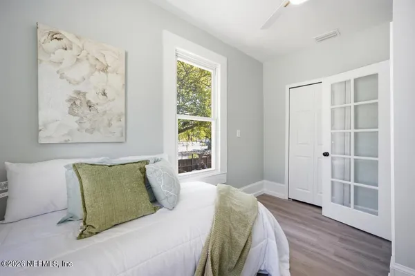 a kitchen with stainless steel appliances granite countertop a stove a refrigerator and a microwave