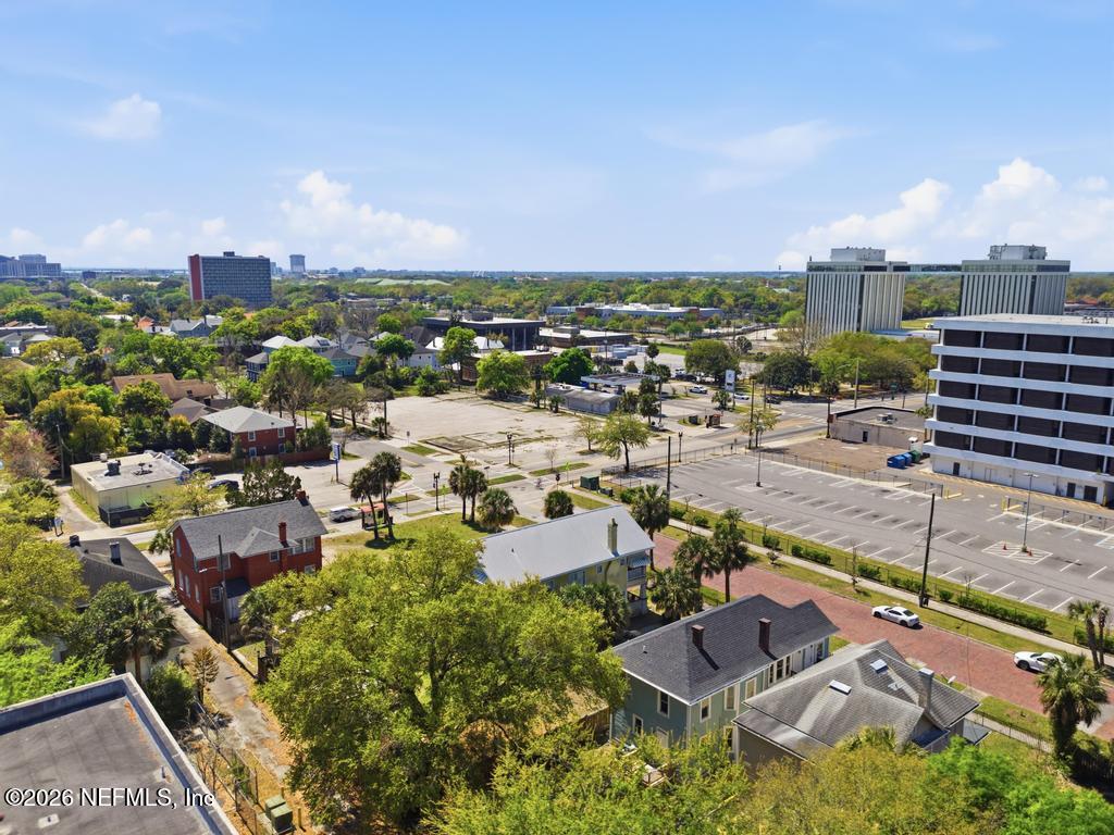 1825 Perry Street Jacksonville, FL 32206 - Photo 70 of 80 an aerial view of a city with lots of residential buildings