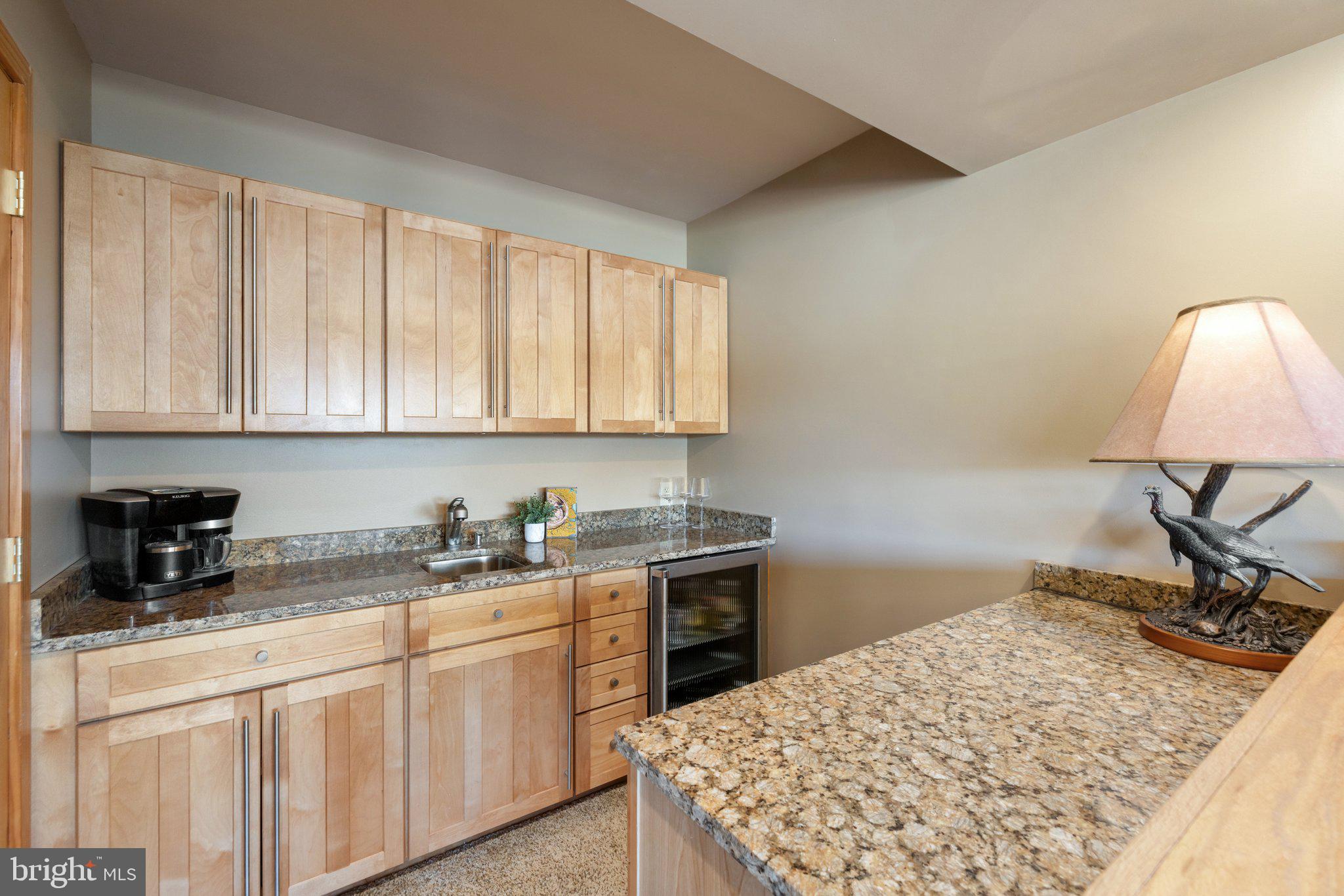 72 Jordans Road Amissville, VA 20106 - Photo 27 of 50 Basement wet bar with beverage cooler