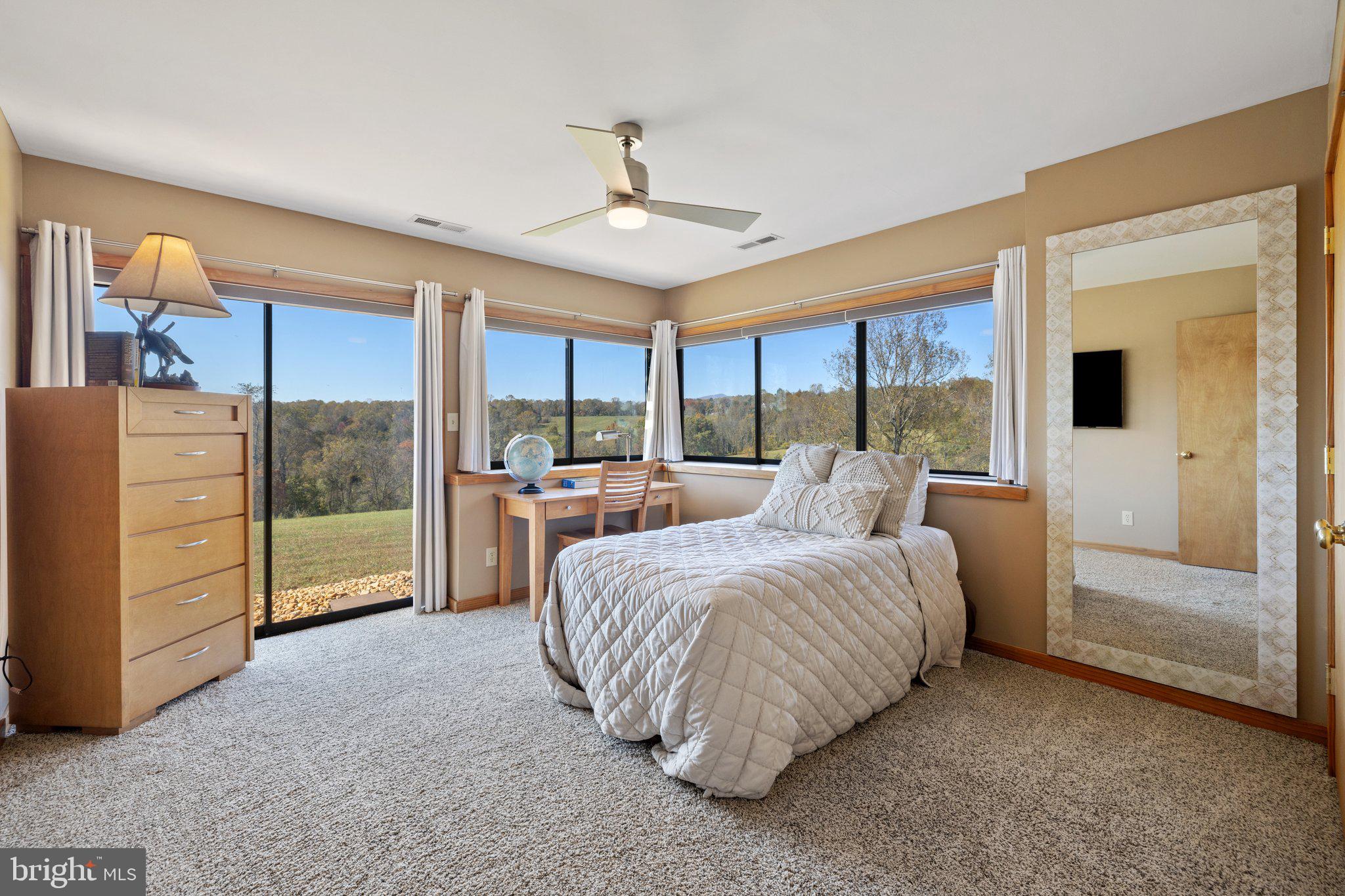 72 Jordans Road Amissville, VA 20106 - Photo 30 of 50 Spacious bedroom with stunning views