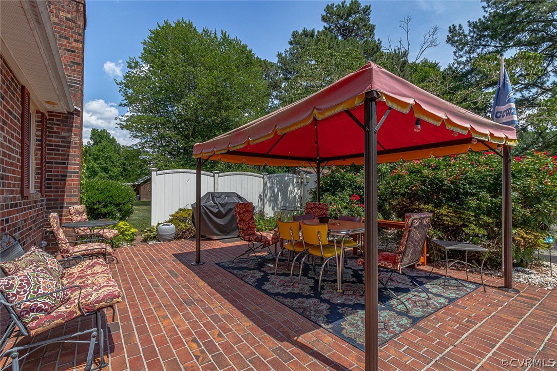 31 Bunker Hill Road Farnham, VA 22460 - Photo 42 of 47 an outdoor space with furniture and umbrella