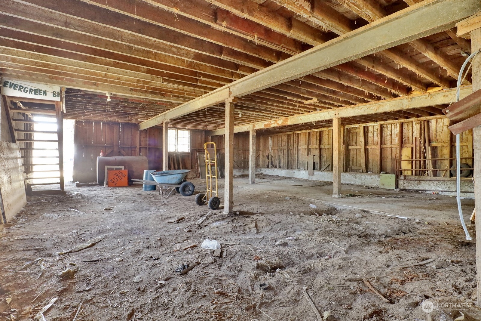 1705 Pangborn Road Lynden, WA 98264 - Photo 33 of 40 a view of a room with wooden walls