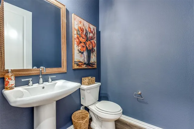 a bathroom with a sink and a toilet