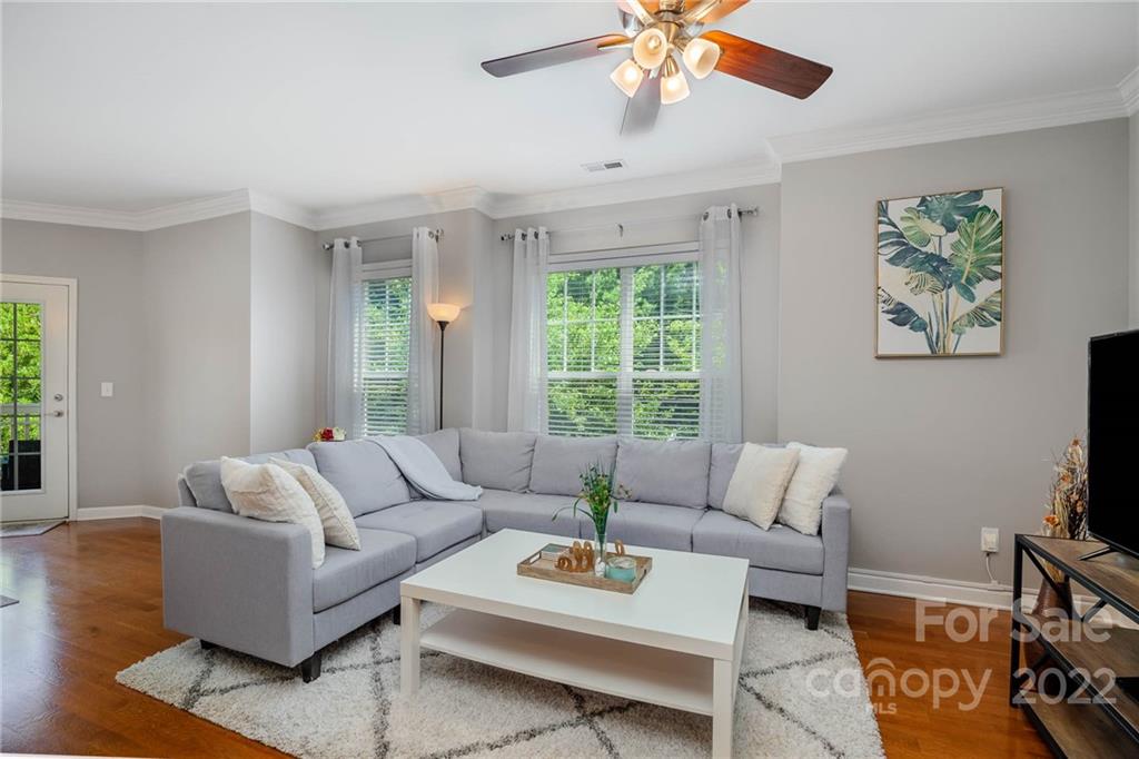 4156 Walker Road Charlotte, NC 28211 - Photo 2 of 24 a living room with furniture and a large window