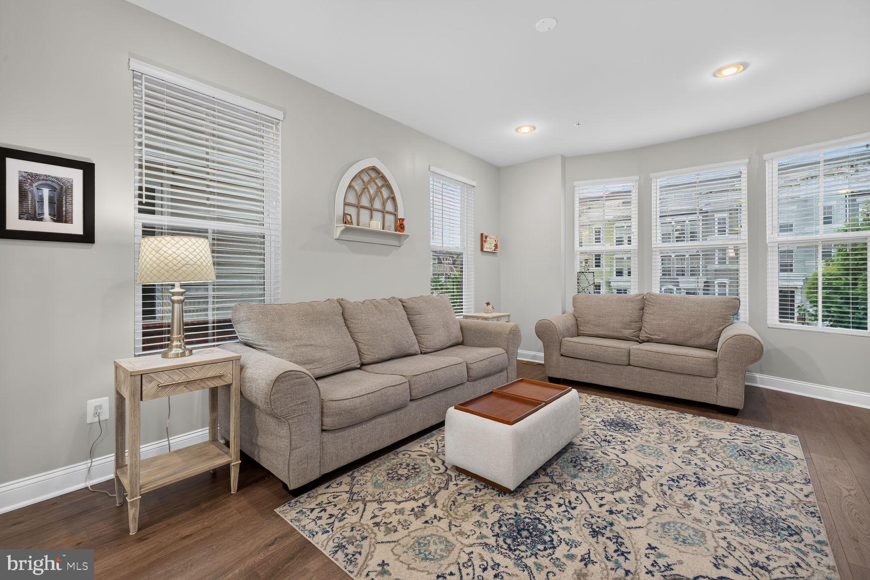 Bright and inviting main level living space.