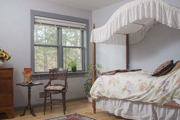 1325 Bay Road Amherst, MA 01002 - Photo 24 of 30 a bedroom with furniture and a large window