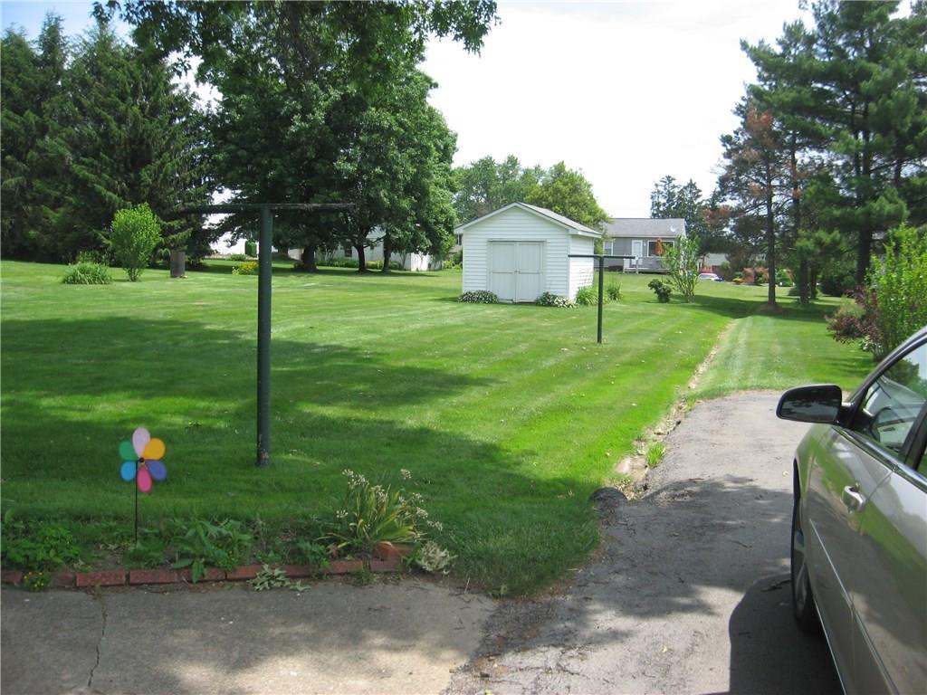 168 North Duffy Road Butler, PA 16001 - Photo 23 of 25 BACK YARD WITH SHED FOR EXTRA STORAGE