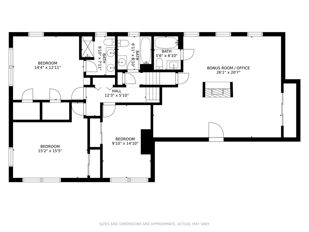 16 Circle Drive Middletown, RI 02842 - Photo 40 of 40 3rd level: 3 Bedrooms/2 full bathrooms
4th level Bonus Room: 1 bedroom/ 1 full bathroom
