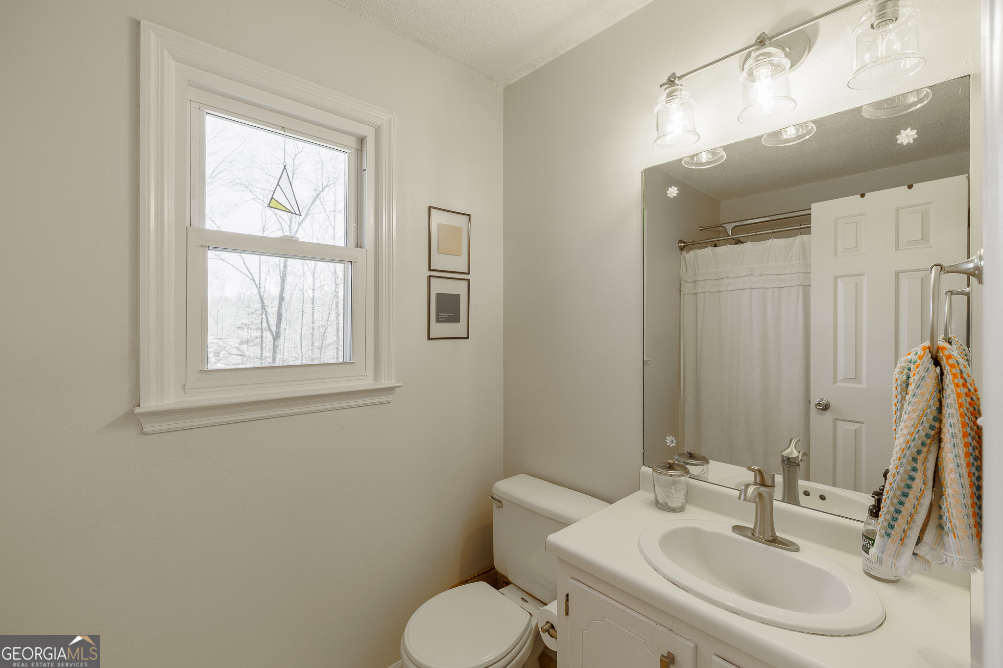 415 Brookstone Drive Athens, GA 30605 - Photo 33 of 55 a bathroom with a sink toilet and a mirror