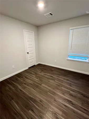 wooden floor in an empty room