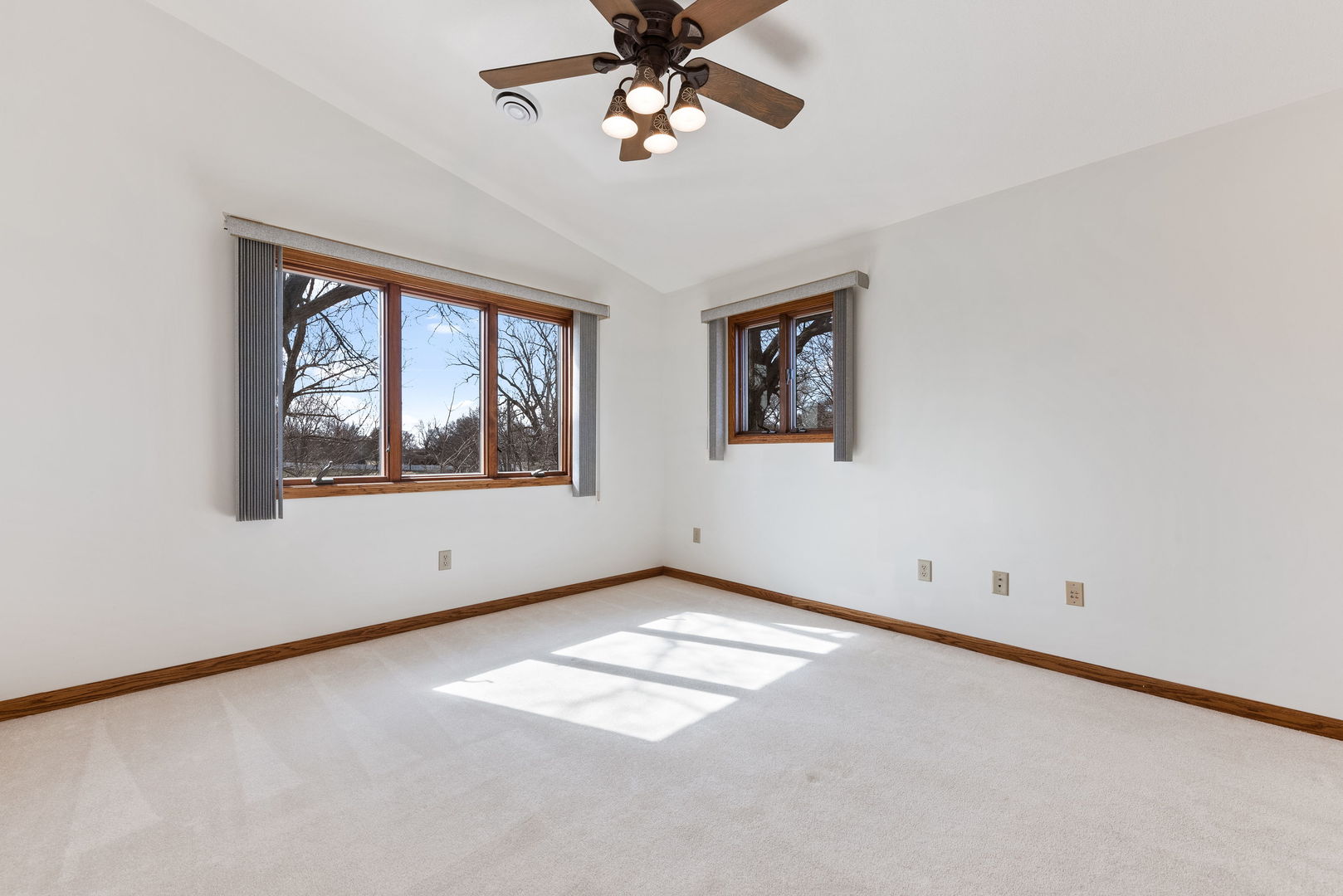 531 South Hieland Road St. Anne, IL 60964 - Photo 23 of 45 an empty room with windows and fan