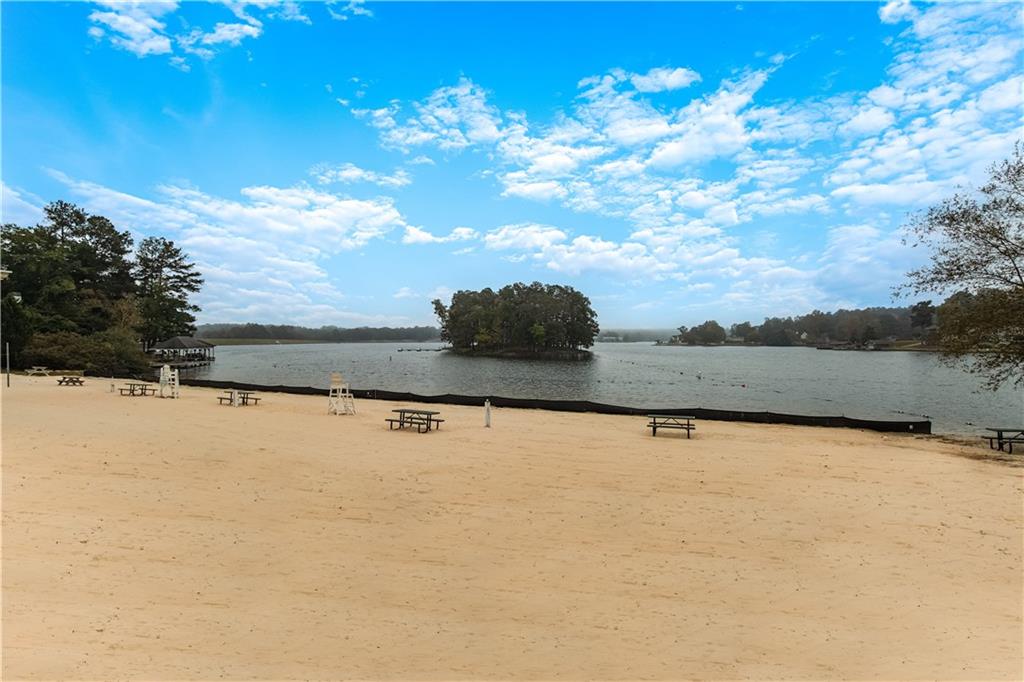 5302 Greenway Drive Villa Rica, GA 30180 - Photo 75 of 81 a view of terrace with lake view
