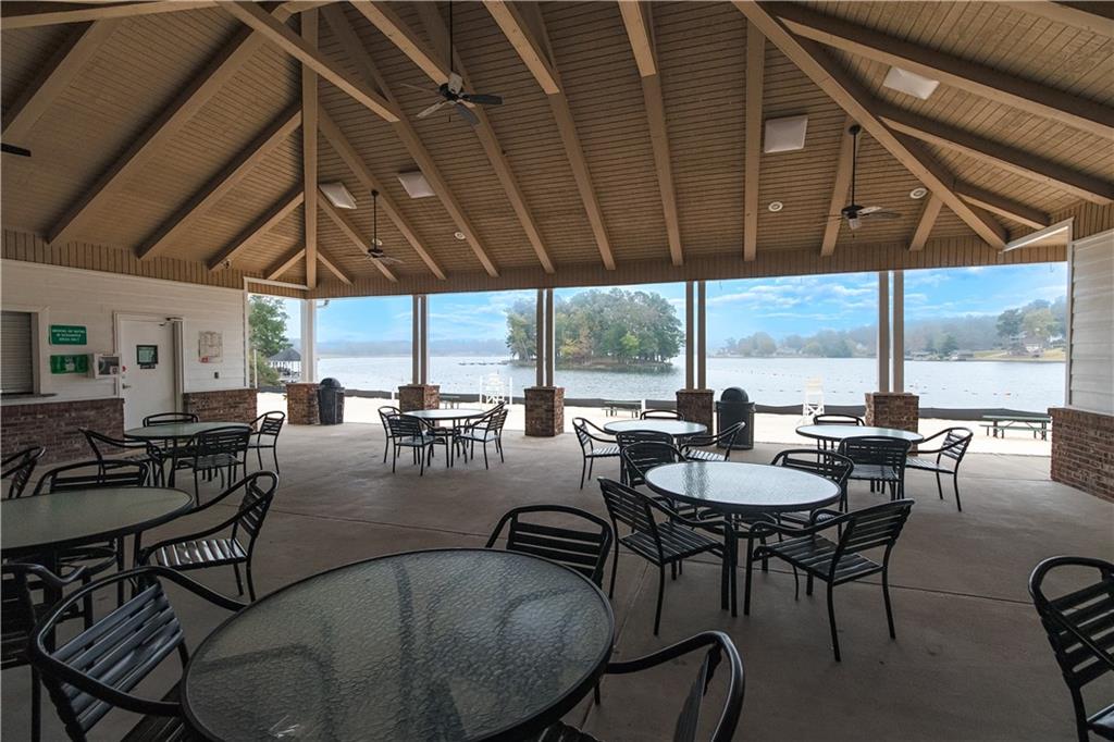 5302 Greenway Drive Villa Rica, GA 30180 - Photo 76 of 81 a view of a dining room with furniture window and outside view