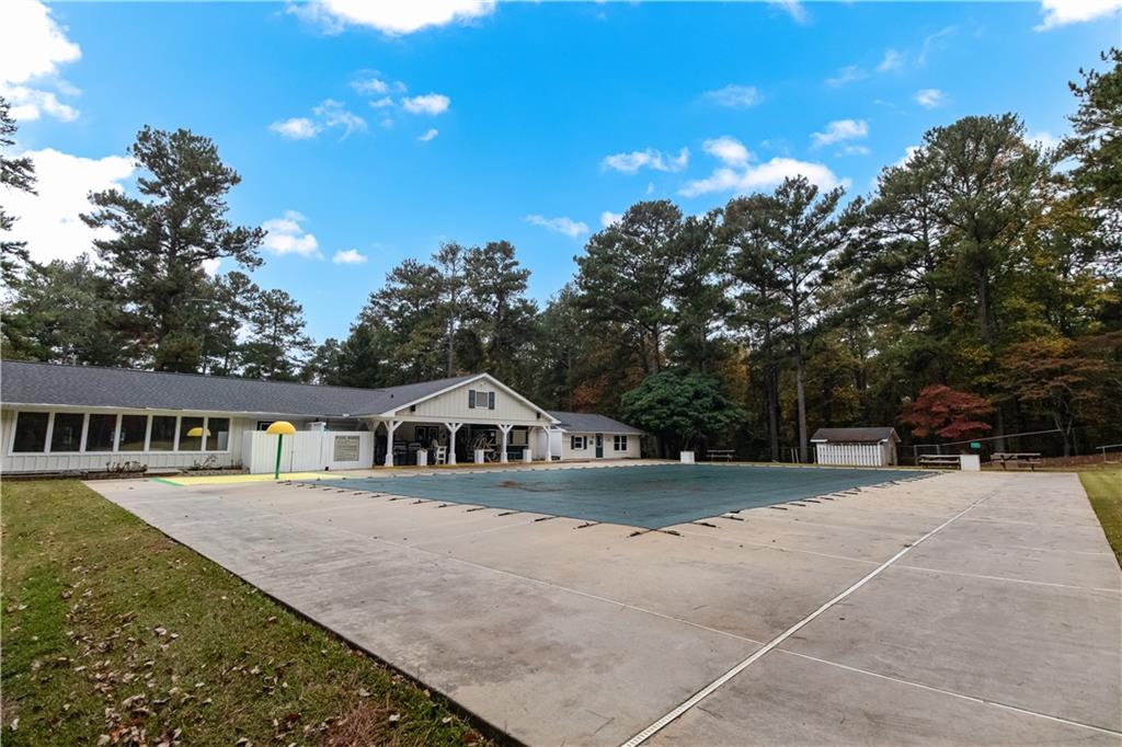 5302 Greenway Drive Villa Rica, GA 30180 - Photo 79 of 81 a view of house with outdoor space and sitting area