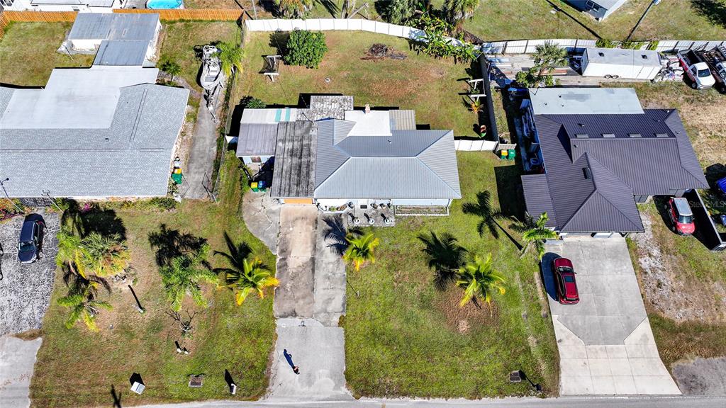 2930 Acline Road Punta Gorda, FL 33950 - Photo 28 of 29 an aerial view of a house with a swimming pool