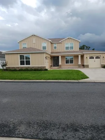 a view of an front door