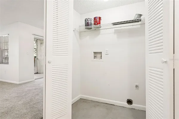 a view of a black gate