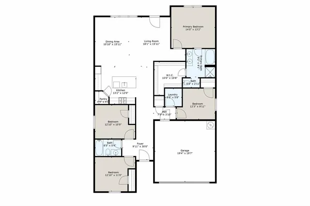 a sign that is sitting in front of flowers