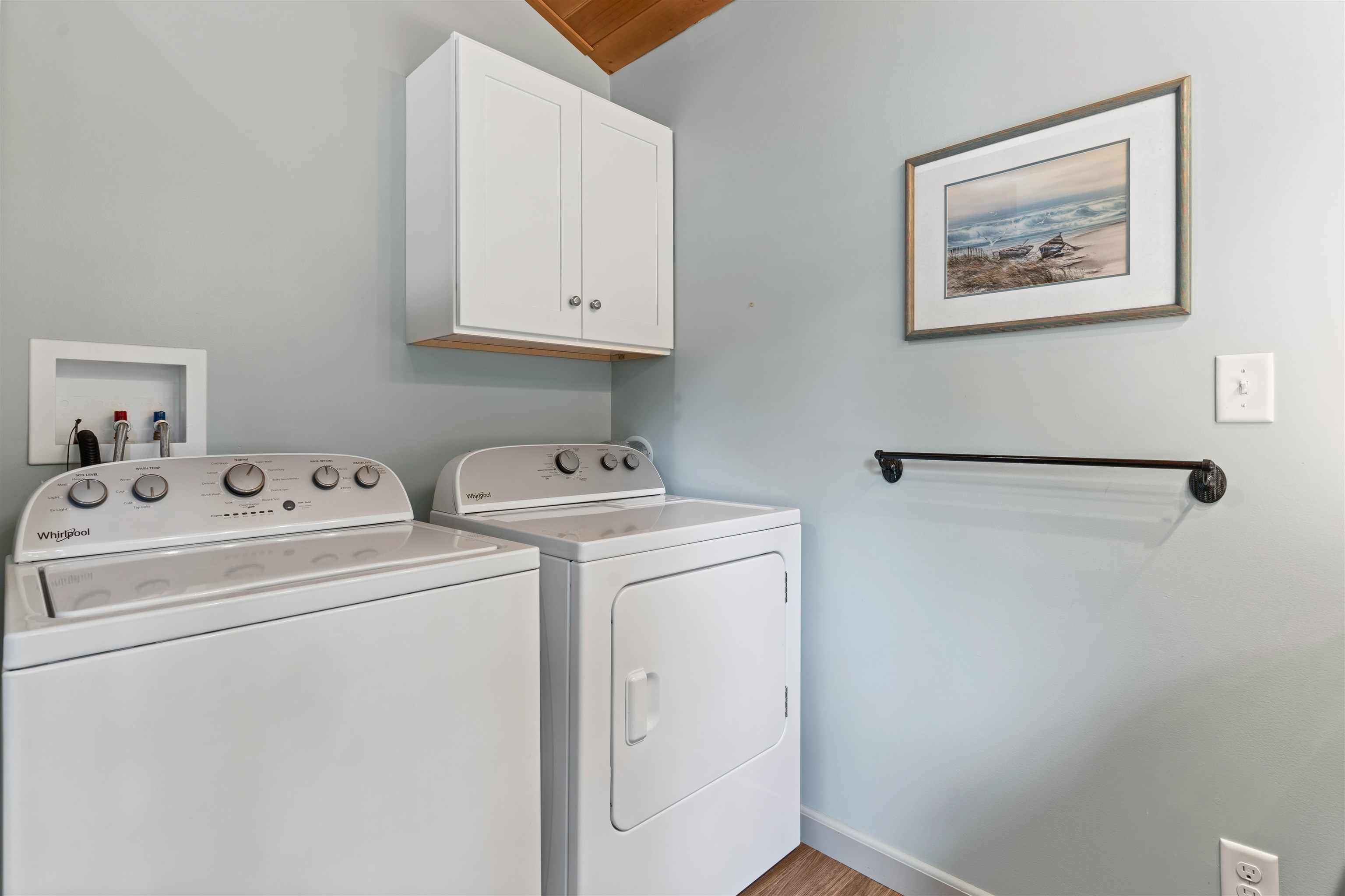 655 Kulike Road, Unit B Haiku, HI 96708 - Photo 29 of 38 a utility room with dryer and washer