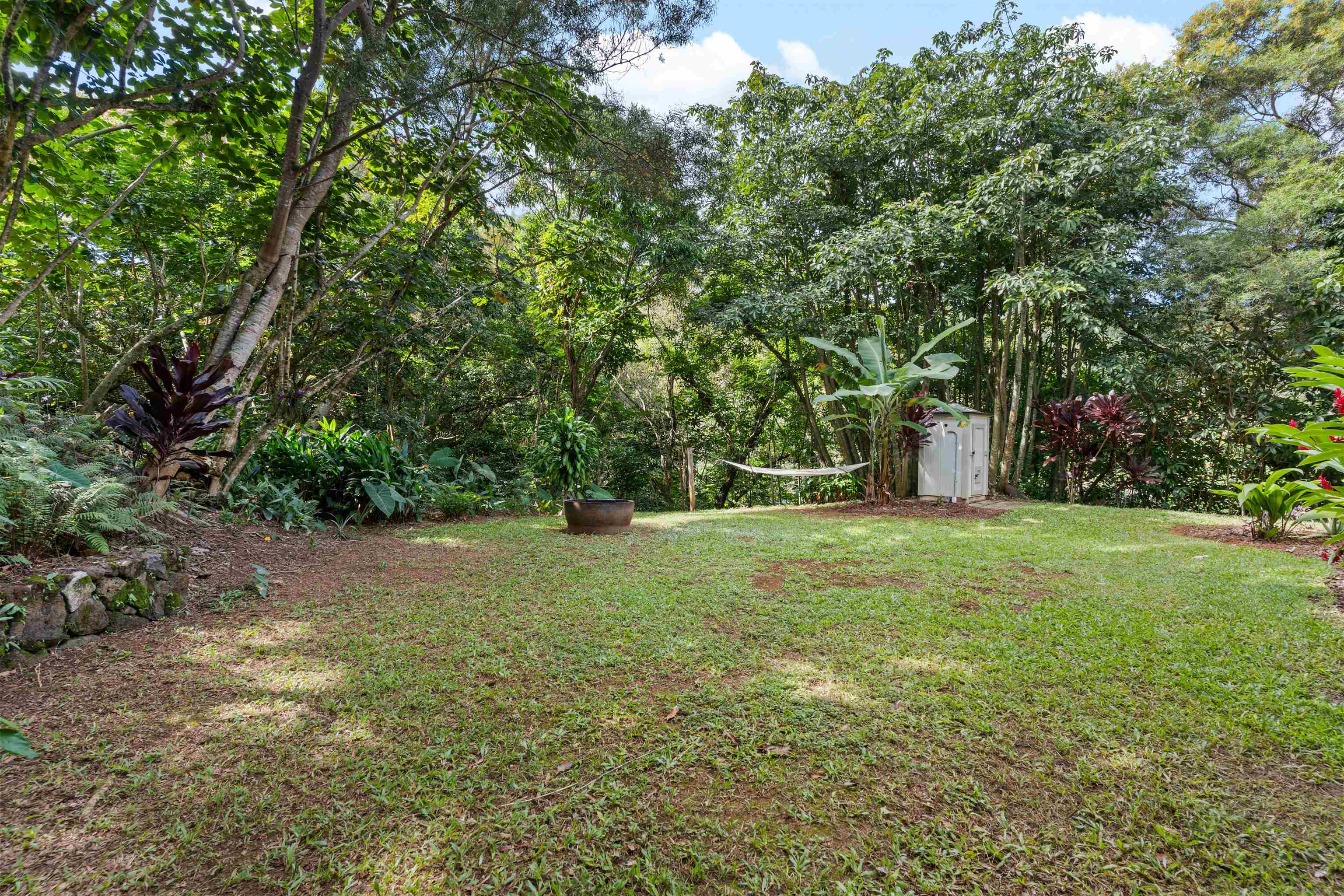 655 Kulike Road, Unit B Haiku, HI 96708 - Photo 36 of 38 a view of outdoor space with deck and yard