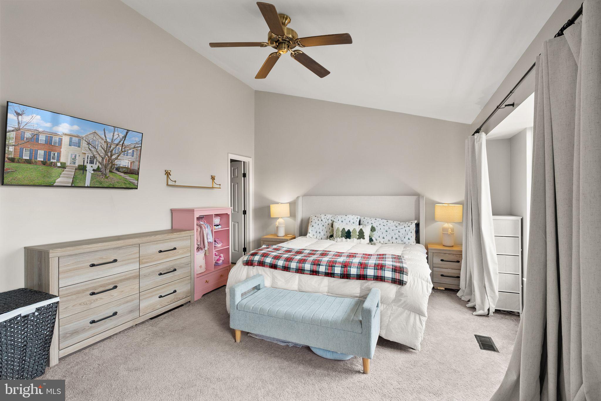 6020 Kestner Circle Alexandria, VA 22315 - Photo 21 of 59 a bedroom with a bed dresser and a window