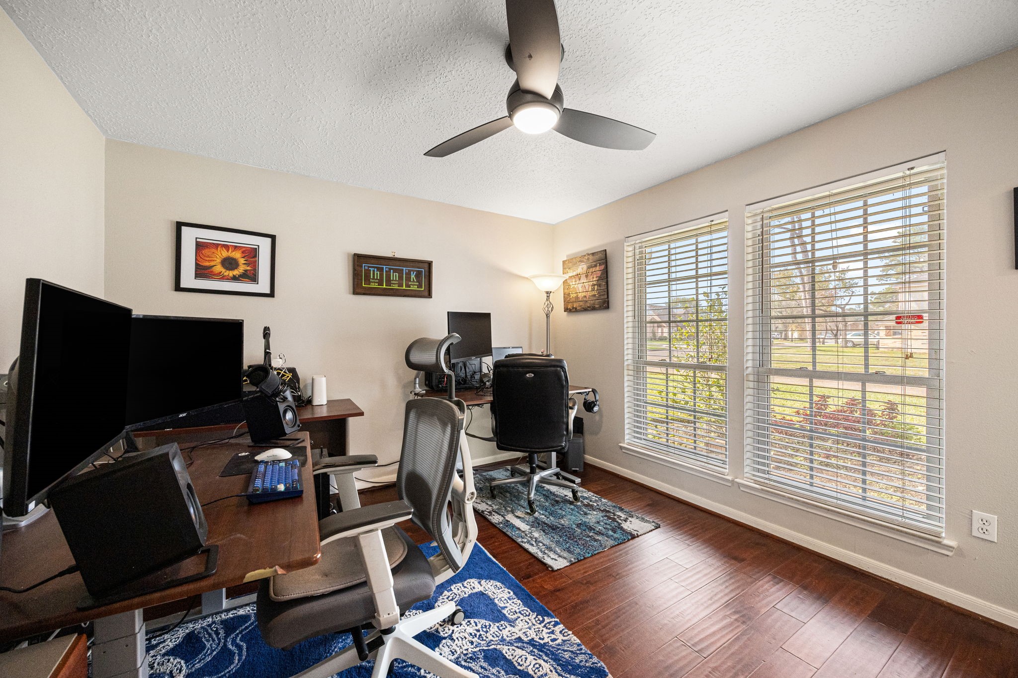 7023 Rosebrook Circle Spring, TX 77379 - Photo 13 of 29 a view of a workspace with furniture and a window