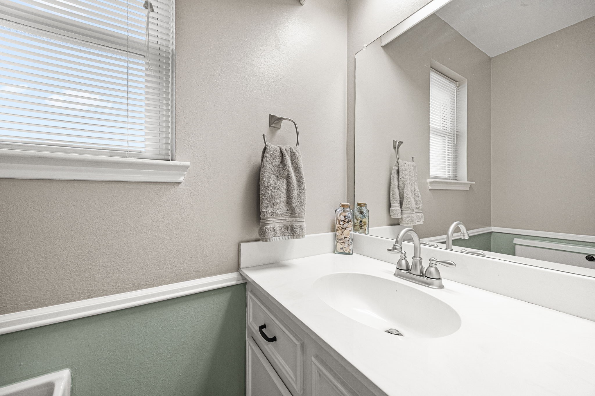 7023 Rosebrook Circle Spring, TX 77379 - Photo 24 of 29 a bathroom with a sink and a mirror