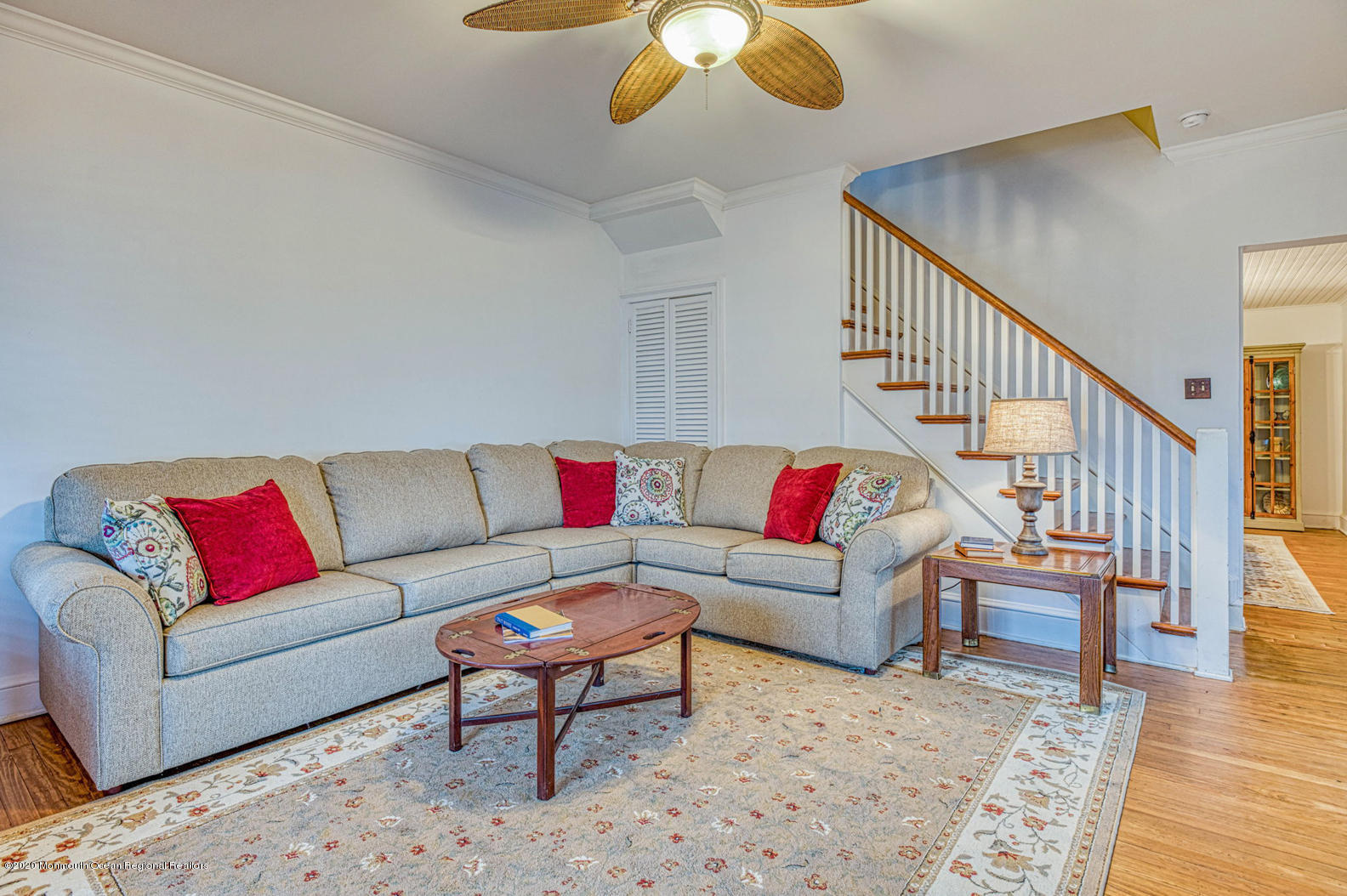 124 Main Avenue Ocean Grove, NJ 07756 - Photo 7 of 22 a living room with furniture and wooden floor