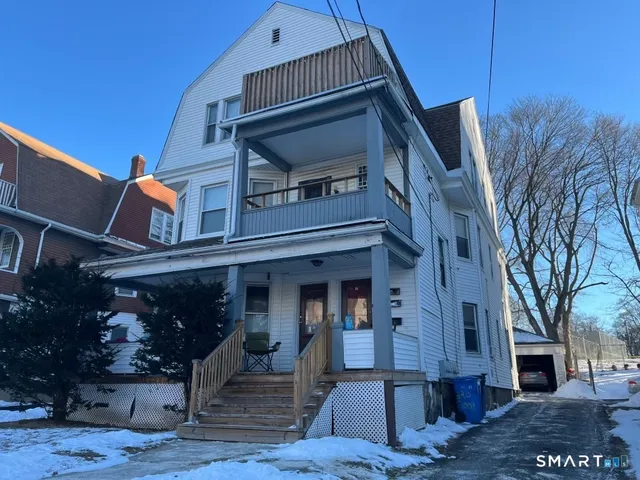 a view of a house with a house