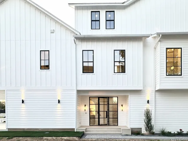 a front view of a house with a porch