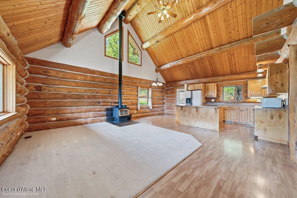 159 Cabin Ridge Road Spirit Lake, ID 83869 - Photo 4 of 41 Living Room