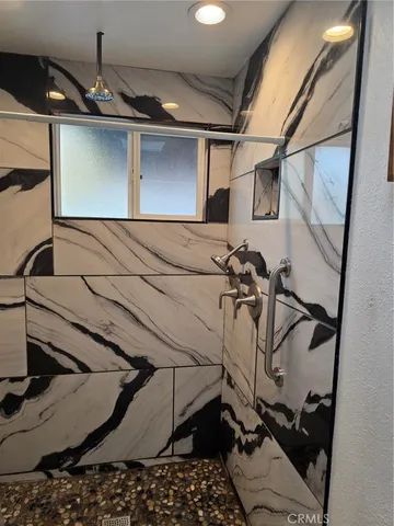 a room with gym equipment