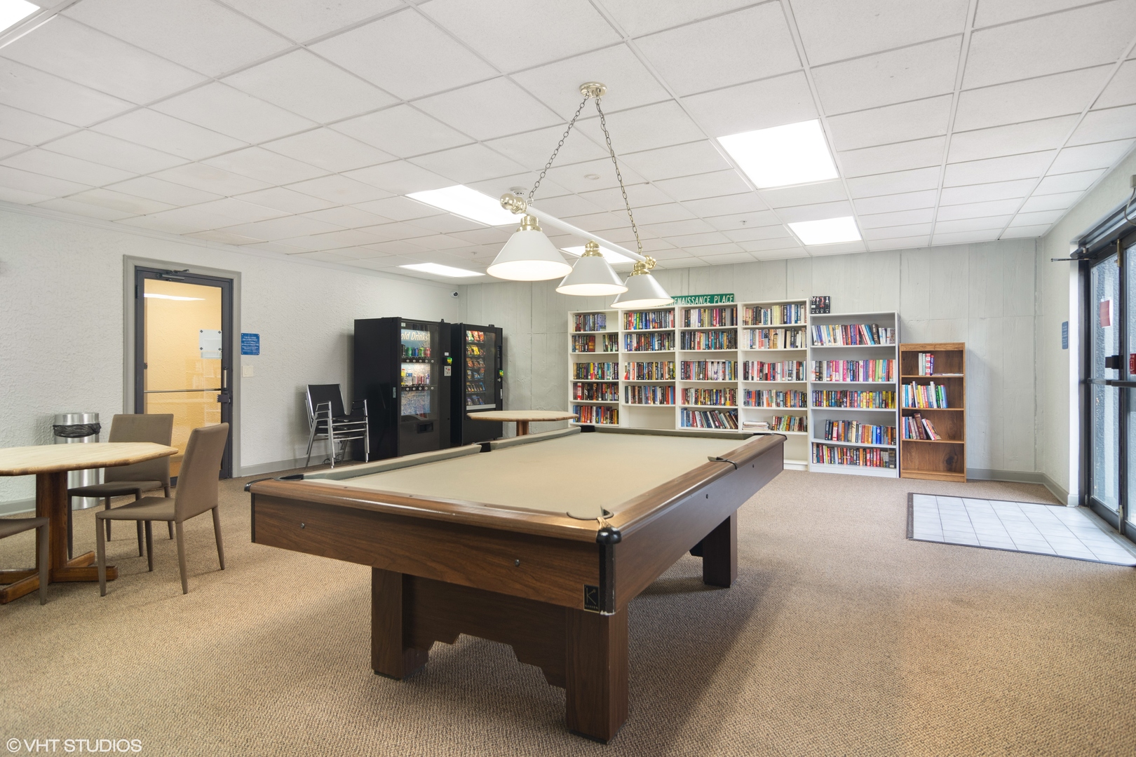 1 Renaissance Place, Unit 509 Palatine, IL 60067 - Photo 19 of 21 a room with pool table and windows
