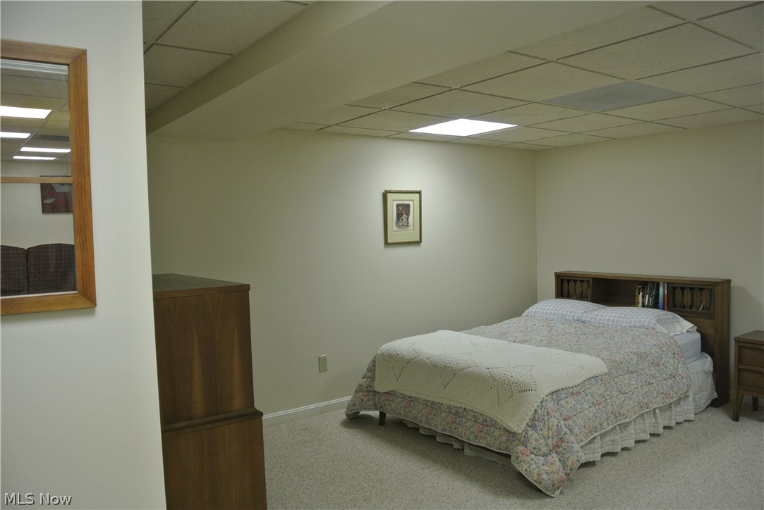 9853 Barr Road Brecksville, OH 44141 - Photo 30 of 35 Lower Level Bedroom with walk-in closet