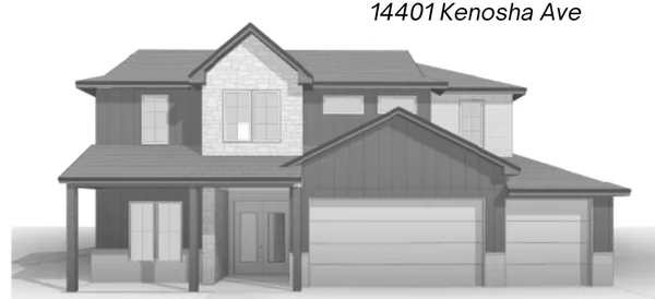 a house view with a outdoor space