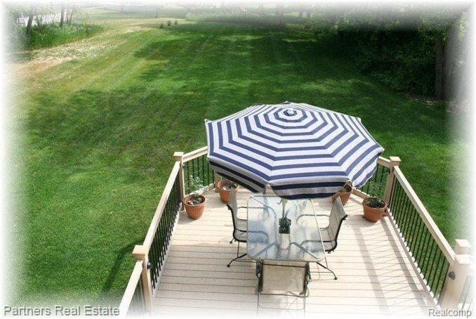 11095 Culver Road Brighton, MI 48114 - Photo 23 of 25 Newer Deck views Yard