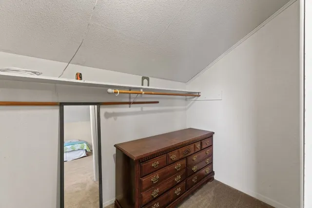 a room with storage and utility