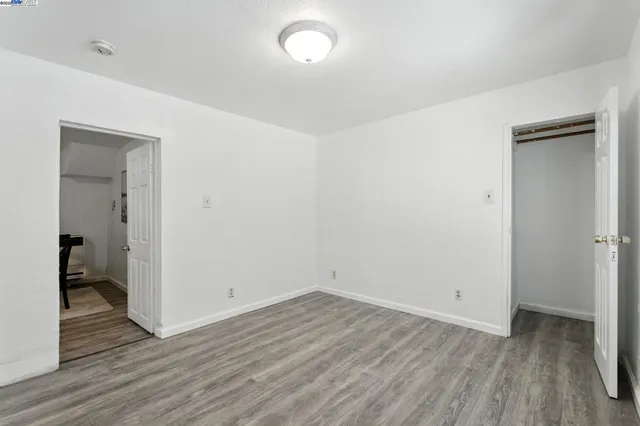 wooden floor in an empty room