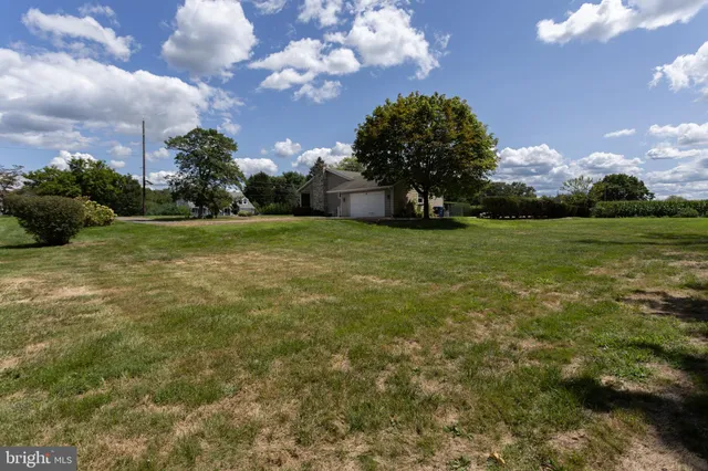 a view of a green field