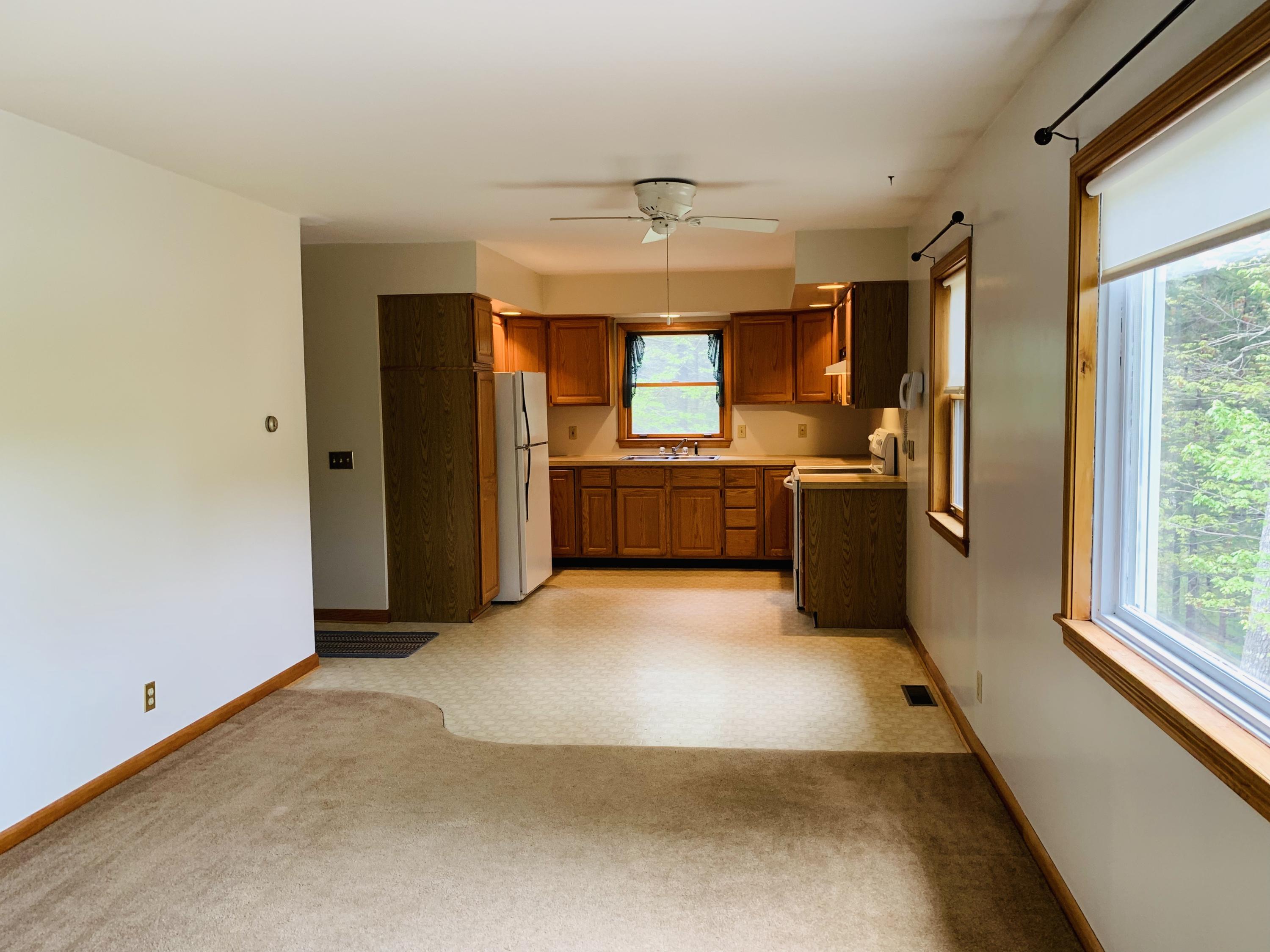70 Beech Hill Road Mount Desert, ME 04660 - Photo 6 of 11 70 beech hill rd living to kitchen
